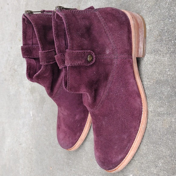 (T10)Johnston and Murphy suede booties - Picture 4 of 9